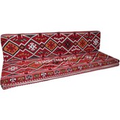 Resim Bolvadin Şark Köşesi Şark Köşesi Kırmızı Halı Des. Ikili Minder Tk. 140lık Mtk407-401 