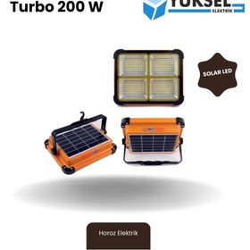 Resim Horoz 200 W Solar Led Projektör 