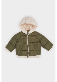 Resim Defacto Erkek Bebek Su Geçirmez Çok Renkli Cepli Şişme Mont C3462a525aukh82 Haki 