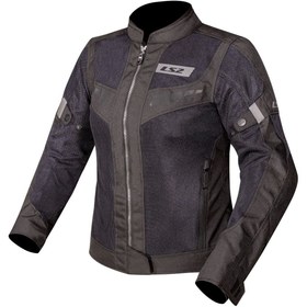 Resim LS2 Blade Yazlık Kadın Motosiklet Montu Siyah 