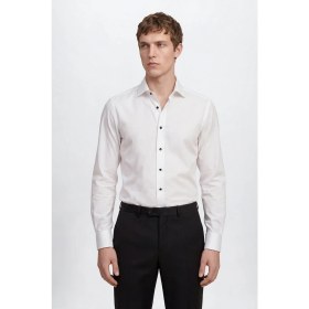 Resim Altınyıldız Classics Pamuklu Slim Fit Dar Kesim Ata Yaka Esnek Gömlek 