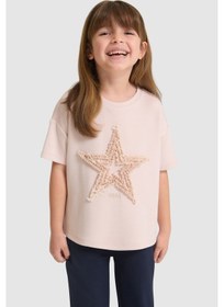 Resim U.s. Polo Assn. Kız Çocuk Açık Pembe Tişört 50325658-vr078 Acık Pembe 