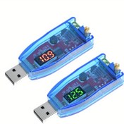 Resim LED DC-DC 5V'ten DC 1-24V'ye Ayarlanabilir Potansiyometre USB Adım Yukarı/Aşağı Buck Boost Dönüştürücü Güç Kaynağı Gerilim Regülatörü Modülü 