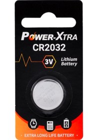 Resim Power-Xtra CR2032 3V Lityum Blister Pil 