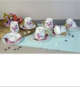 Resim No8 Home Floral Porselen Kahve Fincanı Royaleks-82454 