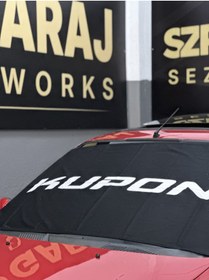 Resim SZR GARAJ KUPON SİYAH BÜYÜK OTO HAVLU 