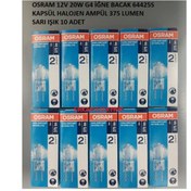 Resim Osram Ledvance Osram 12 Volt 20 Watt G4 Duy Iğne Bacak Kapsul Ampul 20w 10 Adet 