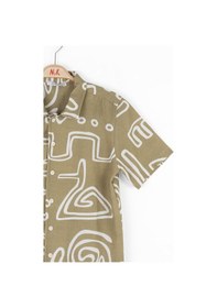 Resim Nk Kids Turtle Erkek Çocuk Gömlek 48365 Yeşil 