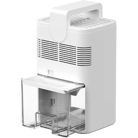 Resim tekoo Mini Nem Alma Cihazı Çok Amaçlı LED Ekranlı - 230ML/Gün 1L Hazneli - Beyaz 