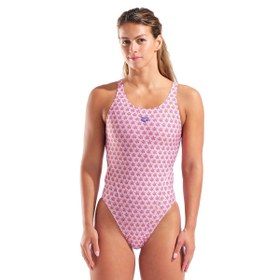 Resim Bouquet Swim Tech Back Kadın Pembe Yüzücü Mayo 010740580 