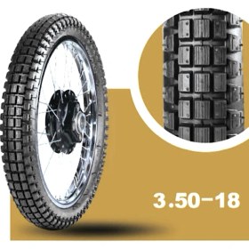 Resim IRAN YASA TIRE & RUBBER 350-18 TT Tubetype Toprak Lastiği 