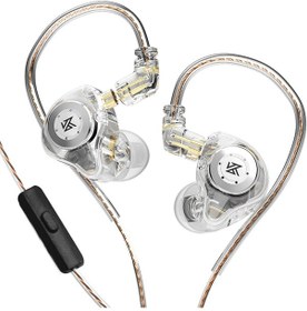 Resim Kz Edx Pro Hifi 3.5 Mm Kablolu Kulak İçi Mikrofon Kulaklık Şeffaf Diğer 