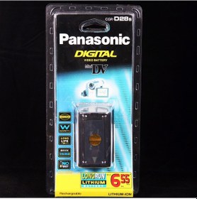 Resim Panasonic CGR-D28S Batarya – 7.4V 2800mAh Li-Ion – AG-DVC7, NV-GS11, PV-DV100 