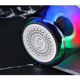 Resim T&G 369 Taşınabilir Renkli Işıklı Mini Bluetooth Hoparlör 