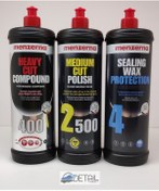 Resim Menzerna 400 2500 Sealing Wax Pasta Cila Seti 1 Lt 