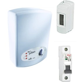 Resim İhlas Aura Basic Yeni Model Banyo Şofbeni 105A6 7350 W 