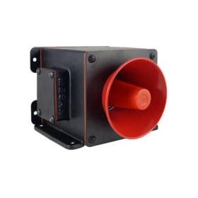 Resim Mesan Endüstriyel Siren 43 Ses Kontaklı Alüminyum Gövde Ms 1334.110-220VAC 