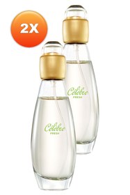Resim Avon Celebre Fresh Kadın Parfüm Edt 50 ml İkili Set 