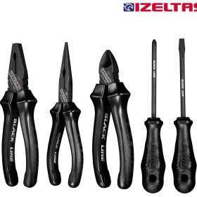 Resim İzeltaş Black Line El Aleti Seti 5 Parça - 13000005133 