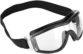 Resim Aramox Şeffaf Lens Buğu Önleyici Motosiklet Gözlüğü Göz Koruması Toz Geçirmez Rüzgar Geçirmez Güvenlik Gözlükleri, Yumuşak Düz Ark Çerçeve, Motosiklet Için Uygun, Kayak, Kaykay, 