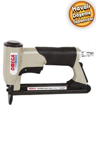 Resim Omega Havalı Döşeme Tabancası Tel Zımba Çakma 6-16 Mm 