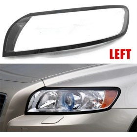 Resim Journeyman1 Volvo S40 S40L 07-12 Için Şeffaf Abajur Far Kapağı Gözlük Abajur Far Kabuğu Kapağı Sol Mercek (Yurt Dışından) 