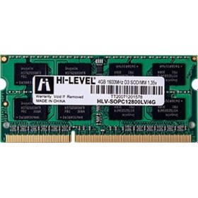 Resim Hı Level 4gb Ddr3 1600mhz Notebook Ram Value Hlv Sopc12800lv/4g 1 