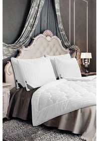 Resim Varol Laura Home Majesti Yorgan King Size Beyaz 
