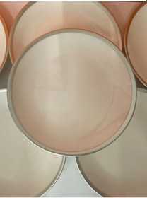 Resim Efegil 6'lı Pasta Tabağı Beyaz Altın - Beyaz 