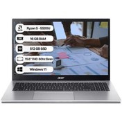 Resim Acer Aspire 3 A315-44P Ryzen 5 5500U 16 GB 512 GB SSD WIN11 Home 15.6" Fhd 60 Hz Taşınabilir Bilgisayar NX.KSJEY.006-16 