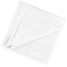 Resim Saf Pamuklu 10'lu Mendil Seti - Beyaz / 1SIZE 