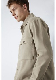 Resim Mavi Erkek Uzun Kollu Çift Cepli Gömlek M0211778 Laurel Oak Laurel Oak 