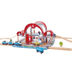 Resim Hape Grand City Oyuncak Tren İstasyonu 