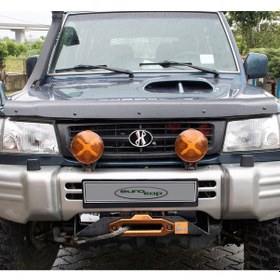Resim Eurocap Hyundai Galloper Ön Kaput Koruyucu Rüzgarlık Abs 97-03 