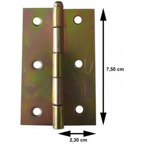 Resim Yaprak Menteşe 3 Cm Çok Renkli 