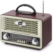 Resim NNS Radyo Nostalji Şarjlı Bt/usb/sd Ns-8097bt 