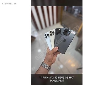 Resim Apple iPhone 14 Pro Max İkinci El YD | 128 GB | Altın 
