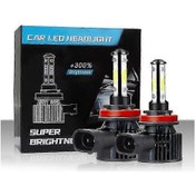 Resim H11 H8 H9 H16 İçin Led Ampuller - 50.000 Saat Kullanım Ömrü, Xenon Beyaz H7. 