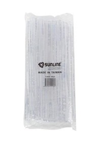 Resim Sunline Silikon Mum İnce Beyaz 7,4mm 30cm 1 Paket 