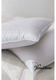 Resim Vionel Home Pamuklu 5'li 50 x 70 CM Beyaz İç Astar Fermuarlı Yastık Kılıfı 