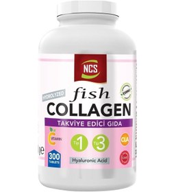 Resim Ncs Tip 1-3 Balık Kolajen Cla Biotin 300 Tablet 