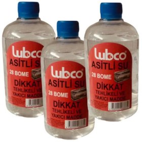 Resim Asitli Su(akü Asiti)500ml 3adet.(1lt-2lt-3lt-5lt-10lt Mevcut) 