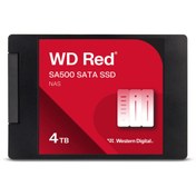 Resim WESTERN DIGITAL WD Red SA500, WDS400T2R0A, 4TB, 560/530, SERVER ve NAS için Enterprise, 2,5&quot; SATA, SSD 