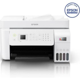 Resim EPSON EcoTank L5296 Wi-Fi+Tarayıcı+Fotokopi+Faks Çok Fonksiyonlu Tanklı Yazıcı - BEYAZ 