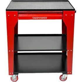 Resim Takpower TAR4413 3 Gözlü 1 Çekmeceli Parça Taşıma Arabası Ağır Tip 