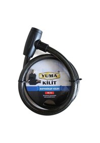 Resim Xmldünyası Yuma Ym 735 120 Cm 20 Mm Motorsiklet Kilidi 