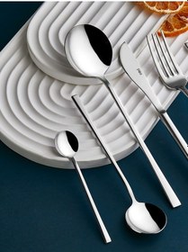 Resim Mosi Platin 36 Parça Çatal Kaşık Bıçak Takımı Inox 