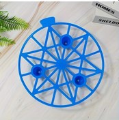 Resim Elmpaly 10 Adet Dayanıklı Mavi Plastik Meycek Tepsisi Karpuz Kabak İçin 