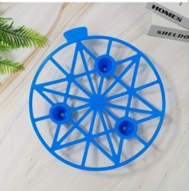 Resim Elmpaly 10 Adet Dayanıklı Mavi Plastik Meycek Tepsisi Karpuz Kabak İçin 