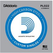 Resim D'Addario PL022 Tek Elektro Gitar Teli (22) 